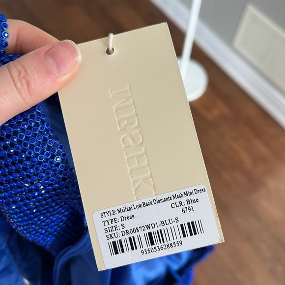 NEW Meshki Rhinestone Dress - Picture 5 of 6